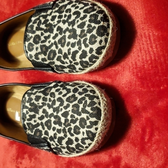GH Bass Leopard Espadrille Size 7.5M - Picture 2 of 11